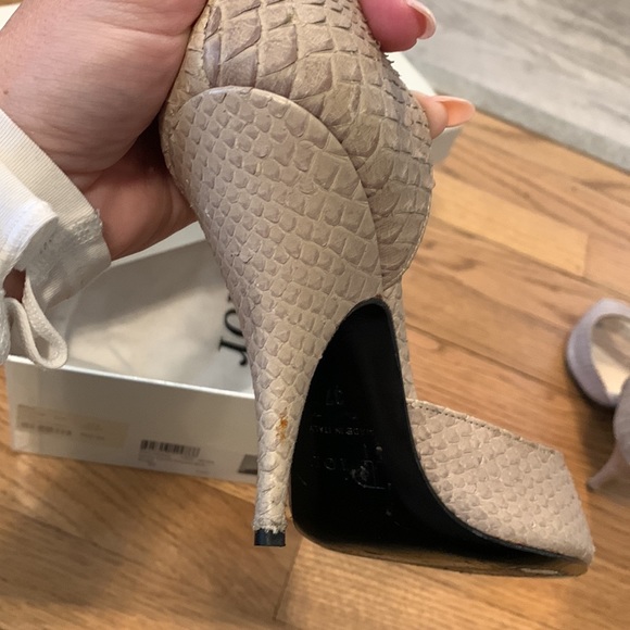 Authentic Christian Dior python peep toe - Picture 7 of 10